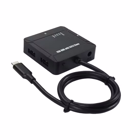 USB Type C to Multifunctional SATA Hard Disk Hub