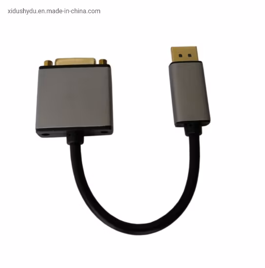 Adaptador Displayport Macho para Fêmea DVI HD Vídeo